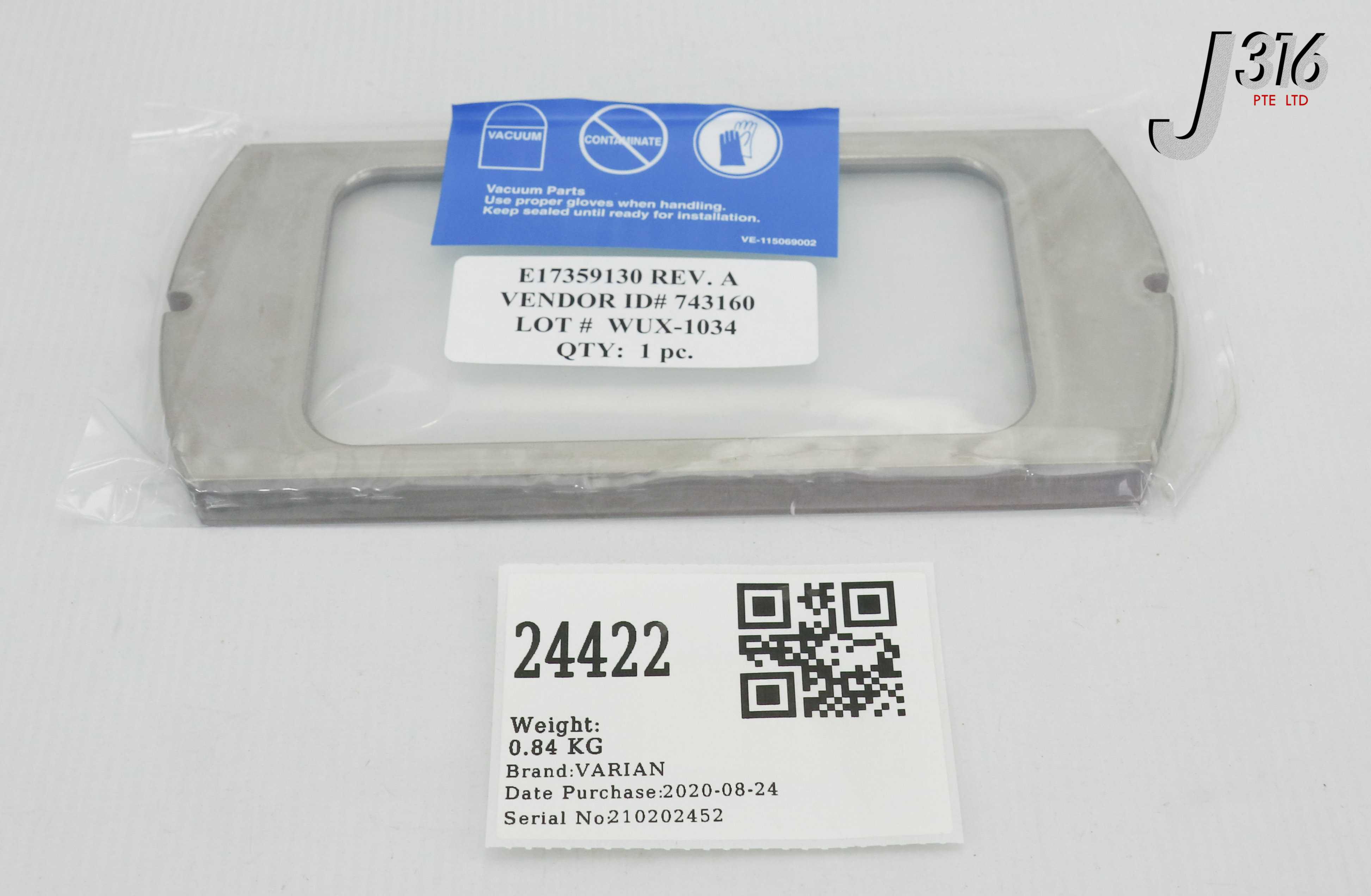 ｍ 24422 VARIAN INSERT, HEAT SHIELD (NEW) E17359130 | eBay